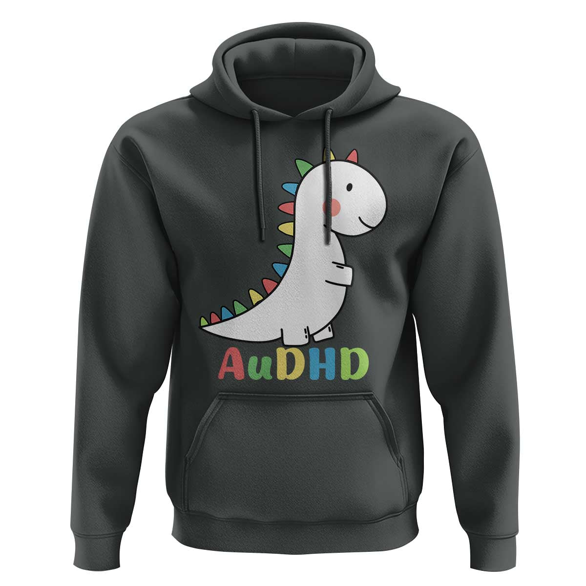 Cute Dinosaur AuDHD Hoodie ADHD Awareness