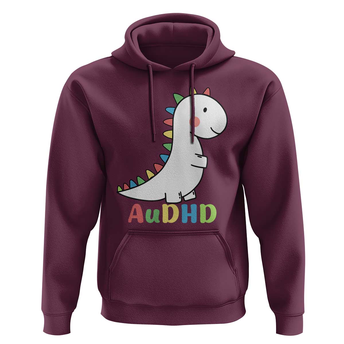Cute Dinosaur AuDHD Hoodie ADHD Awareness