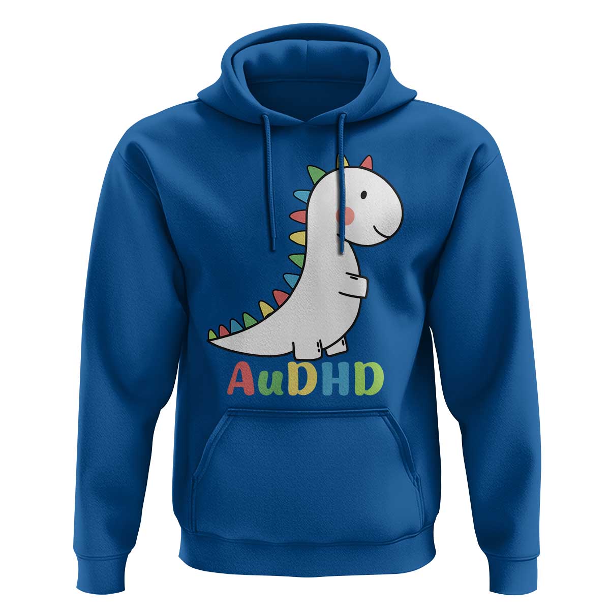 Cute Dinosaur AuDHD Hoodie ADHD Awareness