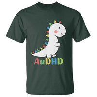 Cute Dinosaur AuDHD T Shirt ADHD Awareness