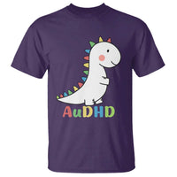 Cute Dinosaur AuDHD T Shirt ADHD Awareness