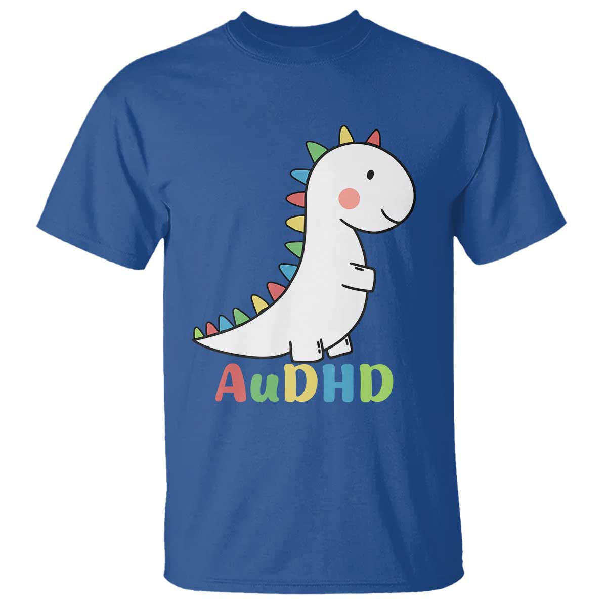 Cute Dinosaur AuDHD T Shirt ADHD Awareness