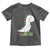 Cute Dinosaur AuDHD Toddler T Shirt ADHD Awareness