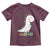 Cute Dinosaur AuDHD Toddler T Shirt ADHD Awareness