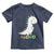 Cute Dinosaur AuDHD Toddler T Shirt ADHD Awareness