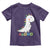 Cute Dinosaur AuDHD Toddler T Shirt ADHD Awareness