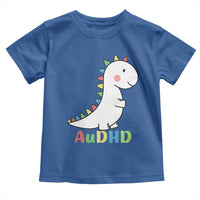 Cute Dinosaur AuDHD Toddler T Shirt ADHD Awareness