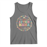 Autism Mama Tank Top Totally Blessed Often Stressed A Bit Of A Mess