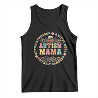 Autism Mama Tank Top Totally Blessed Often Stressed A Bit Of A Mess