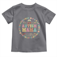 Autism Mama Toddler T Shirt Totally Blessed Often Stressed A Bit Of A Mess