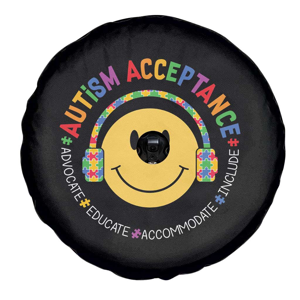 Autism Awareness Acceptance Spare Tire Cover Special Education Teacher Kids