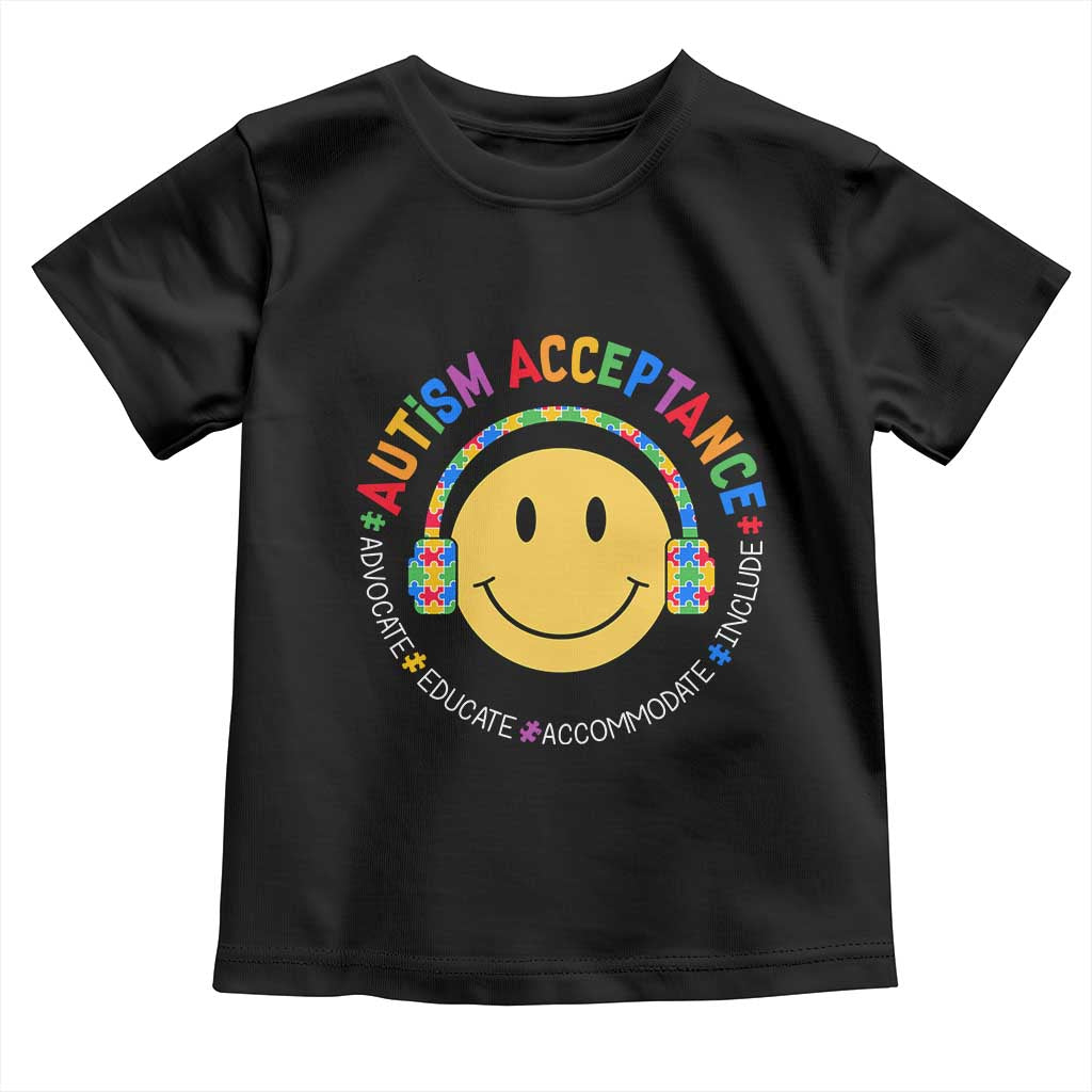 Autism Awareness Acceptance Toddler T Shirt Special Education Teacher Kids