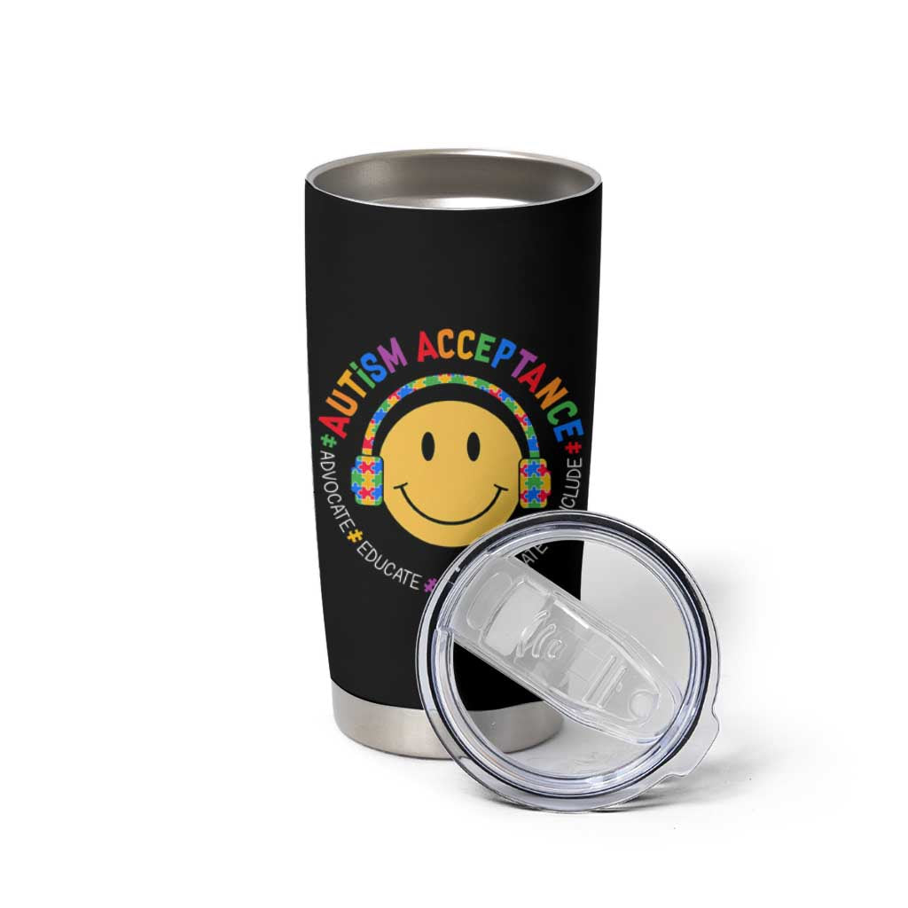 Autism Awareness Acceptance Tumbler Cup Special Education Teacher Kids