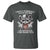 Funny Autistic Raccoon T Shirt I Don't Struggle With Autism