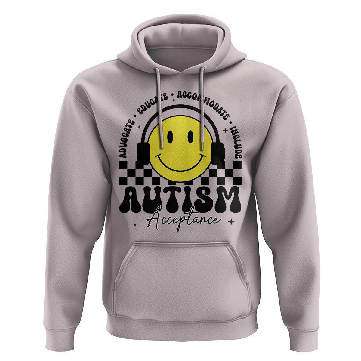 Autism Acceptance Hoodie Advocate Educate Accomodate Include Special Education