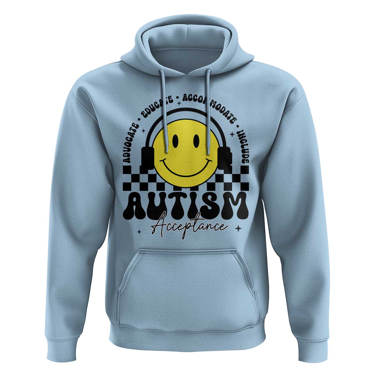 Autism Acceptance Hoodie Advocate Educate Accomodate Include Special Education