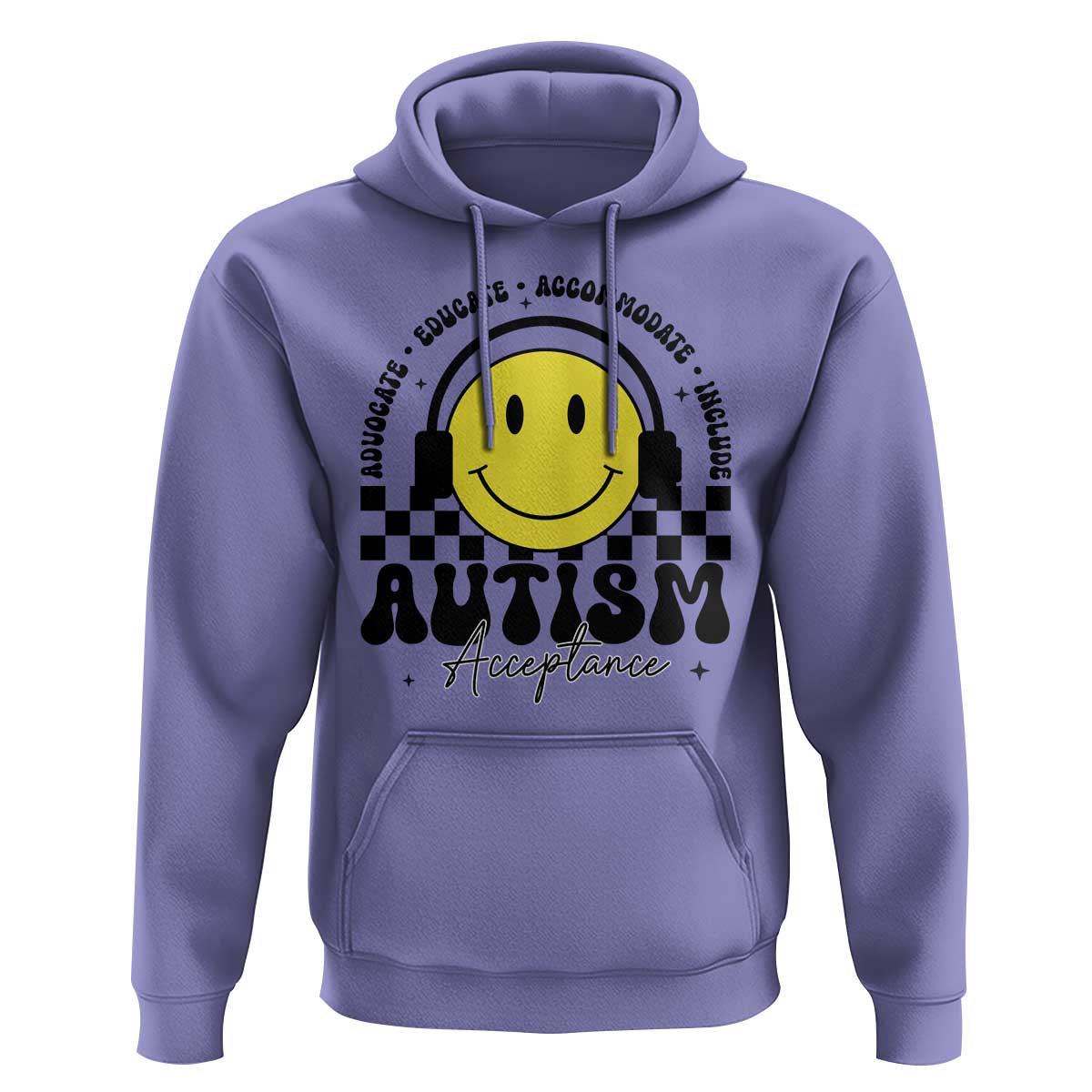 Autism Acceptance Hoodie Advocate Educate Accomodate Include Special Education