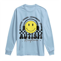 Autism Acceptance Long Sleeve Shirt Advocate Educate Accomodate Include Special Education
