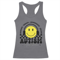 Autism Acceptance Racerback Tank Top Advocate Educate Accomodate Include Special Education