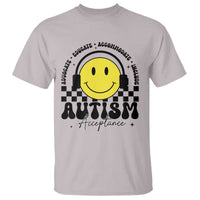 Autism Acceptance T Shirt Advocate Educate Accomodate Include Special Education