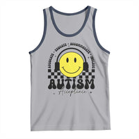 Autism Acceptance Tank Top Advocate Educate Accomodate Include Special Education