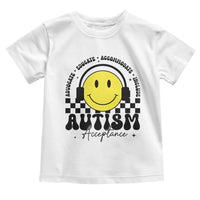 Autism Acceptance Toddler T Shirt Advocate Educate Accomodate Include Special Education