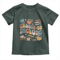 Autism Acceptance Toddler T Shirt Choose To Include Inclusion Matters