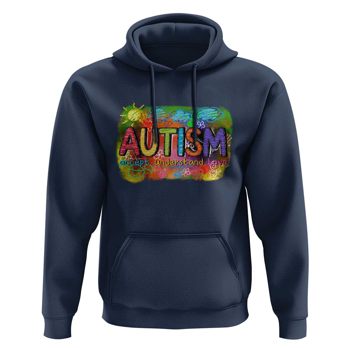 Autism Acceptance Hoodie Accept Understand Love Autistic Support