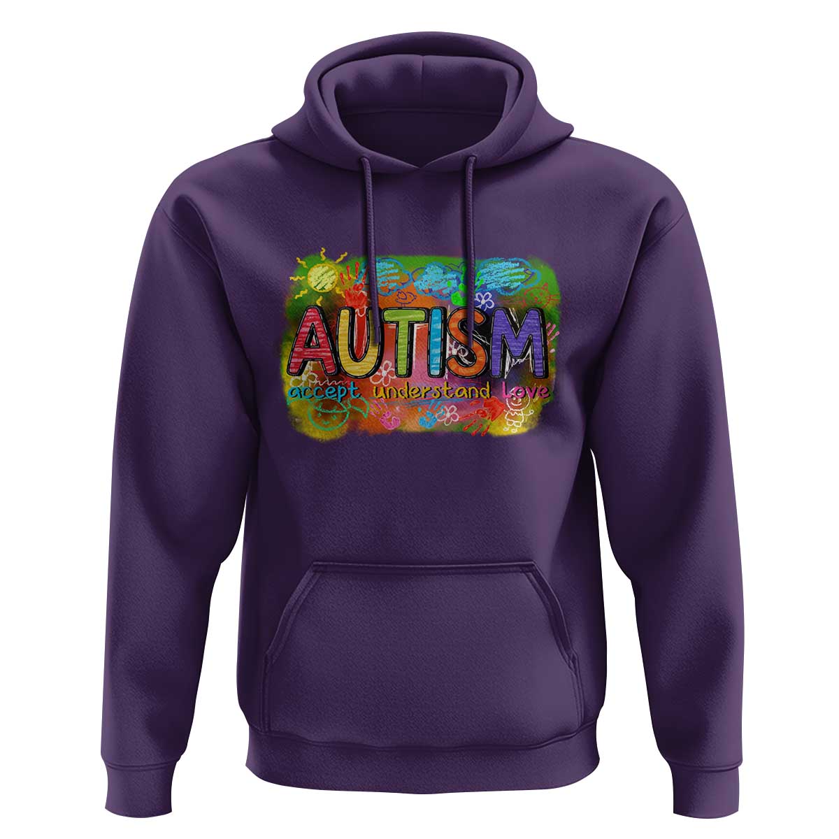 Autism Acceptance Hoodie Accept Understand Love Autistic Support