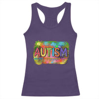Autism Acceptance Racerback Tank Top Accept Understand Love Autistic Support