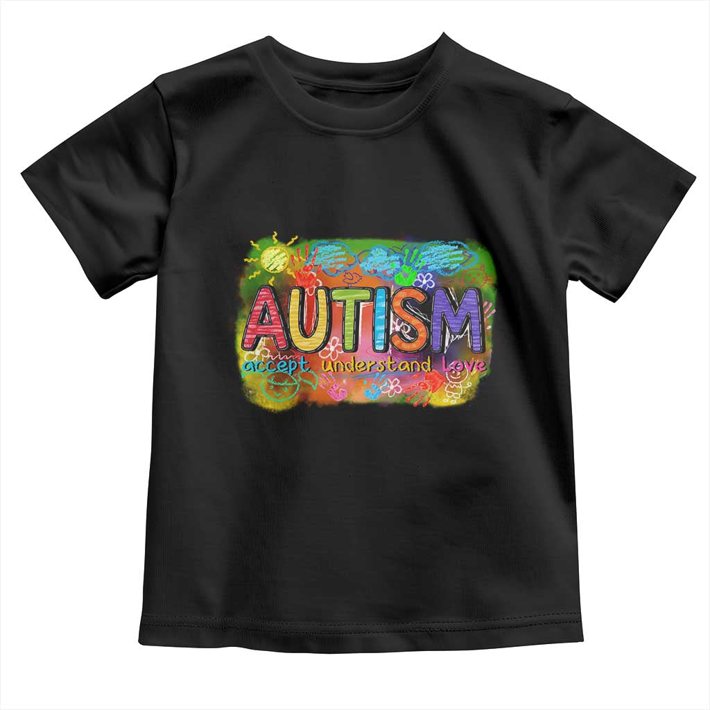 Autism Acceptance Toddler T Shirt Accept Understand Love Autistic Support