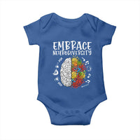 Embrace Neurodiversity Baby Onesie Autism Awareness ASD ADHD Acceptance