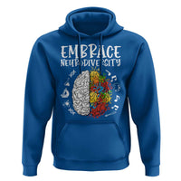 Embrace Neurodiversity Hoodie Autism Awareness ASD ADHD Acceptance