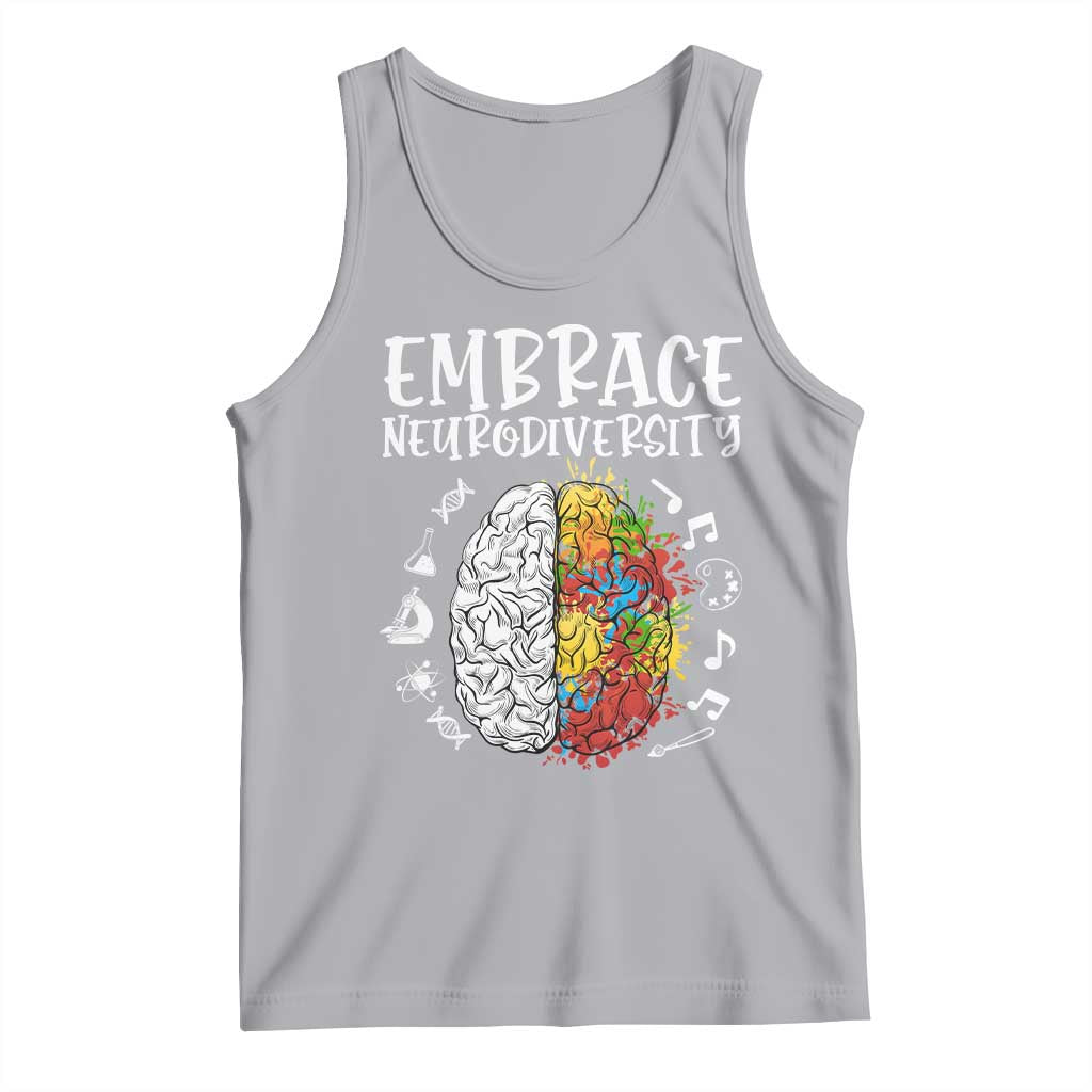 Embrace Neurodiversity Tank Top Autism Awareness ASD ADHD Acceptance