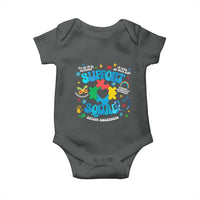 Autism Awareness Support Squad Baby Onesie In April We Wear Blue