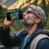 Autism Awareness Support Squad 4 in 1 Can Cooler Tumbler In April We Wear Blue