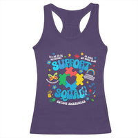 Autism Awareness Support Squad Racerback Tank Top In April We Wear Blue