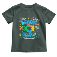 Autism Awareness Support Squad Toddler T Shirt In April We Wear Blue