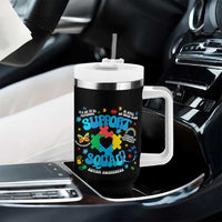 Autism Awareness Support Squad Tumbler With Handle In April We Wear Blue