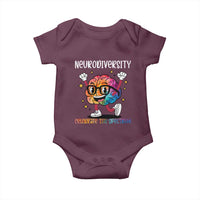 Neurodiversity Brain Baby Onesie Celebrate The Spectrum Autism Acceptance ASD ADHD