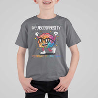 Neurodiversity Brain T Shirt For Kid Celebrate The Spectrum Autism Acceptance ASD ADHD