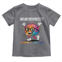 Neurodiversity Brain Toddler T Shirt Celebrate The Spectrum Autism Acceptance ASD ADHD
