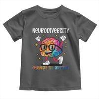 Neurodiversity Brain Toddler T Shirt Celebrate The Spectrum Autism Acceptance ASD ADHD
