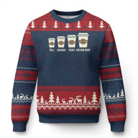 Funny Autism Mom Ugly Christmas Sweater Coffee Support Autistic - Wonder Print Shop