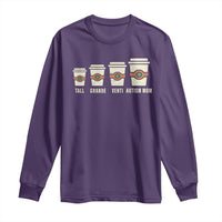 Funny Autism Mom Long Sleeve Shirt Coffee Support Autistic