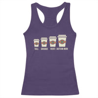 Funny Autism Mom Racerback Tank Top Coffee Support Autistic