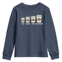 Funny Autism Mom Youth Sweatshirt Coffee Support Autistic