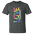 Autism Acceptance T Shirt Love From a Different Angle Rainbow Infinity