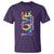 Autism Acceptance T Shirt Love From a Different Angle Rainbow Infinity