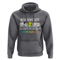 Cute Cats Autism Embrace Hoodie Neurodiversity Celebrate The Spectrum